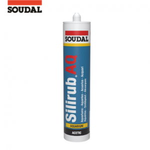 Mastic silicone SILIRUB AQ - 310 ml - transparent