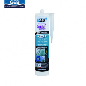 Mastic multi-usages JOINT & FIX - 280 ml - translucide