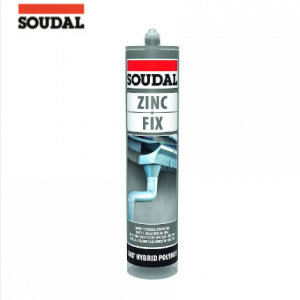 Mastic polymère ZINC FIX - 290 ml - gris
