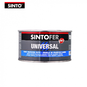 Mastic polyester SINTOFER PRO UNIVERSEL - 1,95 kg + sur couvercle - blanc